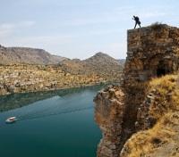 Euphrates River and Romand Fortress